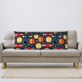 thumbnail image 5 of Naloa Colorful Astronomy Super Soft 20x60 Body Pillow Case,Long Side Hidden Zipper（PILLOWS ARE NOT INCLUDED）, 5 of 7