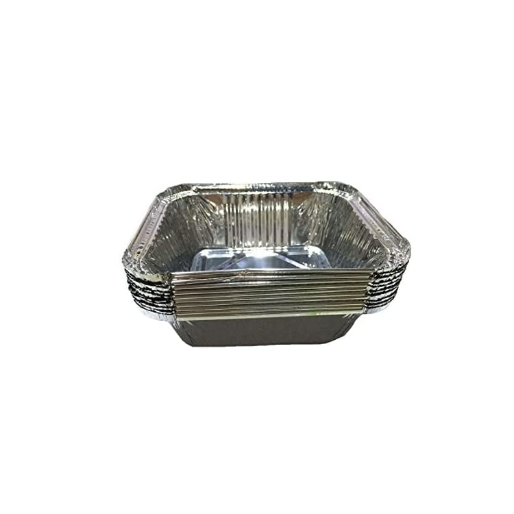 5.7x 5.0x 2.0 Inches Disposable Aluminum Drip Pans Food Storage