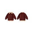 thumbnail image 2 of RUINIXCW Kids Sweatshirt, Long Sleeve Plaid Hoodie Pullover Clothes for Boys Girls, 2 of 8