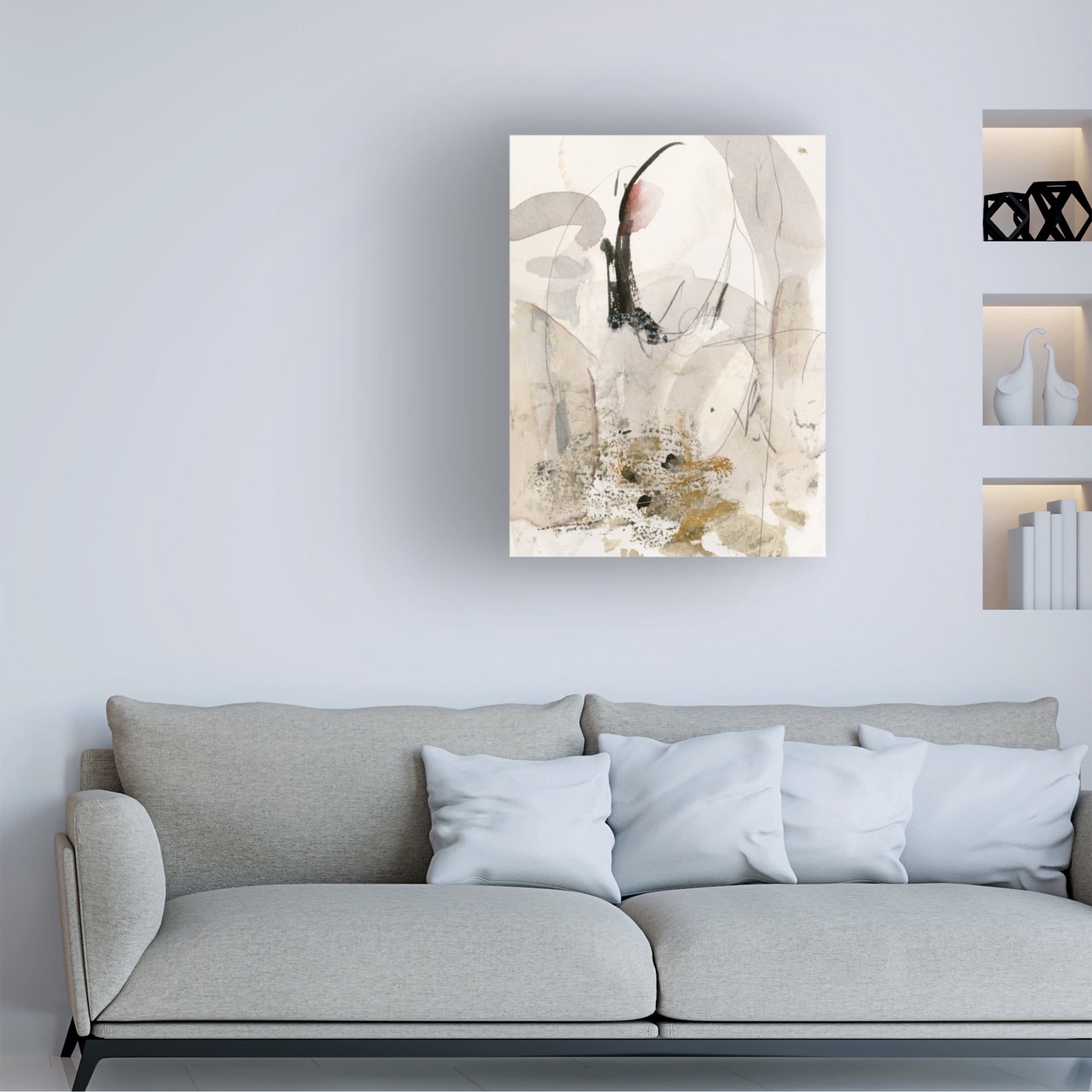 Trademark Fine Art Melissa Wang Sands & Sediments II Canvas Wall Art