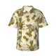 thumbnail image 1 of Fotbe Monkeys and Pinealpples Camisa Hawaiana para Hombre Unisex – Camisa Casual de Verano con Botones de Manga Corta de Algodón y Lino,Large, 1 of 7