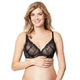 thumbnail image 1 of Cake Maternity Truffles Nursing Lace Bra for Breastfeeding, Sexy Maternity Bra, Black, 32E UK/ 32F US, 1 of 5