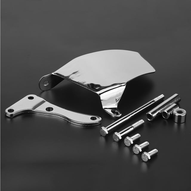 Support d'Alternateur en Aluminium Électroplaqué Compatible avec Pompe à Eau Longue 350
