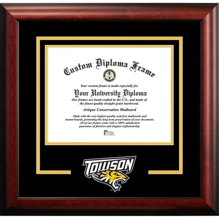 University Frames Towson Tigers 14w x 11h Spirit Diploma Frame