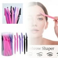thumbnail image 2 of Herramientas de belleza para maquillaje DIY de cejas, herramientas y suministros para recortar cejas, herramientas para dar forma a las cejas, herramientas de depilación facial para hombres y mujeres, 2 of 8