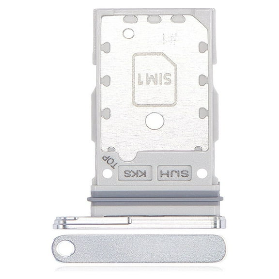 Replacement Dual Sim Card Tray For Samsung Galaxy S22 Ultra 5G (SM-S908W) - White