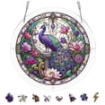 thumbnail image 2 of Fmbmuo Aesthetic Acrylic Puzzle Suncatcher Window Hanging Ornament Round Sun Catcher Acrylic Puzzles for Home Decor Housewarming Gift, 2 of 7
