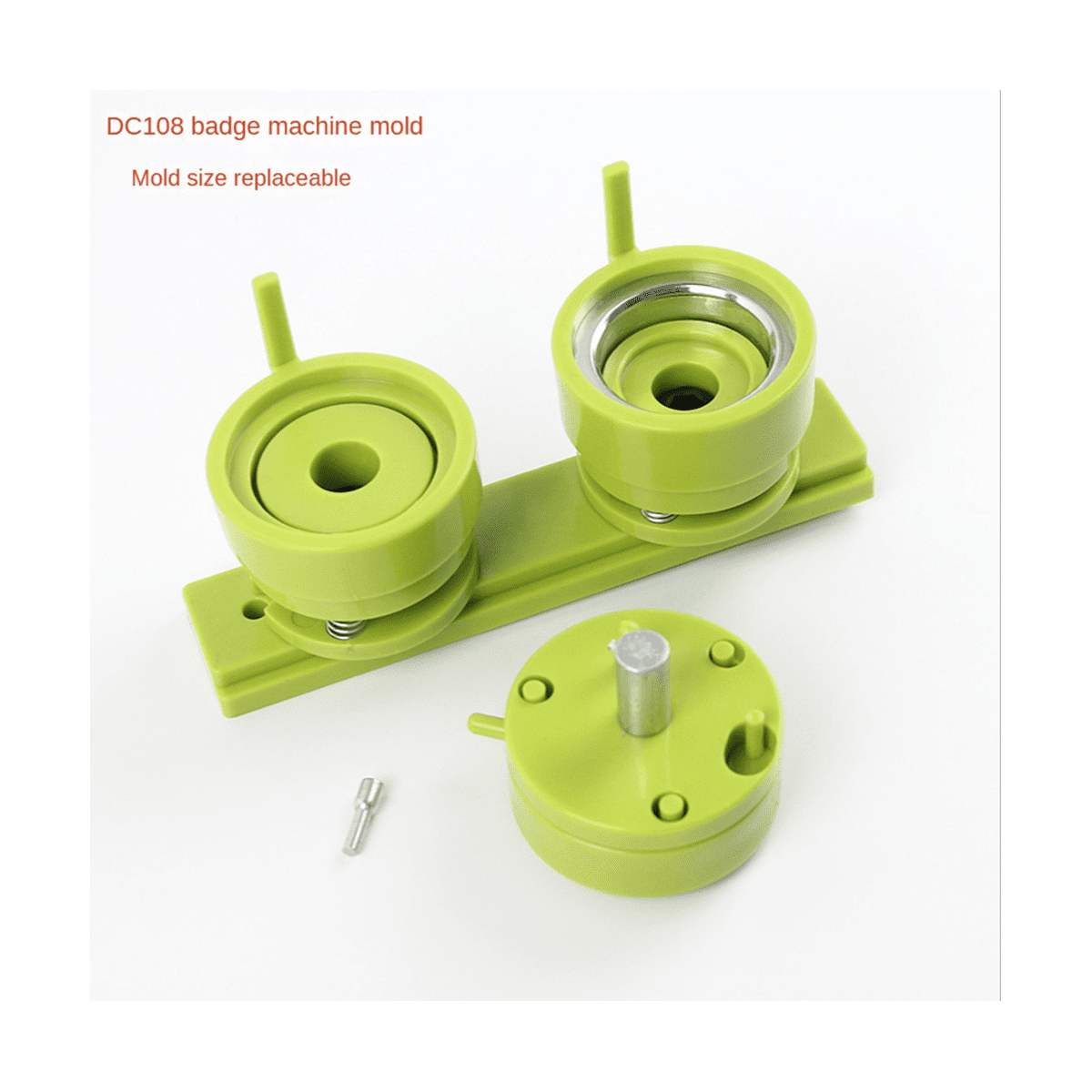 DIY Home Badge Making Mould Pin Button Maker Die Craft Supplies Pins Mould, 44Mm Mold
