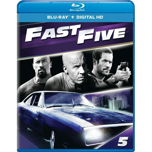 Fast & Furious 5 (Blu-ray   Digital HD) [Blu-ray]