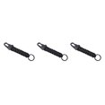 thumbnail image 1 of Llavero Paracord Speravity para exteriores 7 hebras 242 libras llavero de emergencia Negro, 1 of 6