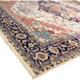 thumbnail image 2 of Pasargad Home Serapi Hand-Knotted Wool Area Rug 4' 2" X 5'10" Ivory, 2 of 5