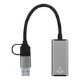 thumbnail image 2 of Adaptador Gigabit Ethernet Adaptador de Internet de red USB estable profesional para, 2 of 8