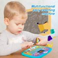 thumbnail image 6 of Pearoft Toys for 1 2 3 Year Old Boys,Educational Toys Age 2 Year Old Boy Girls Toys Age 2 3 Kids' Electric Learning Toys Interactive Toy Kids Tablet for 1-4 Year Olds Girls Boys Toddlers Toys Gift, 6 of 7