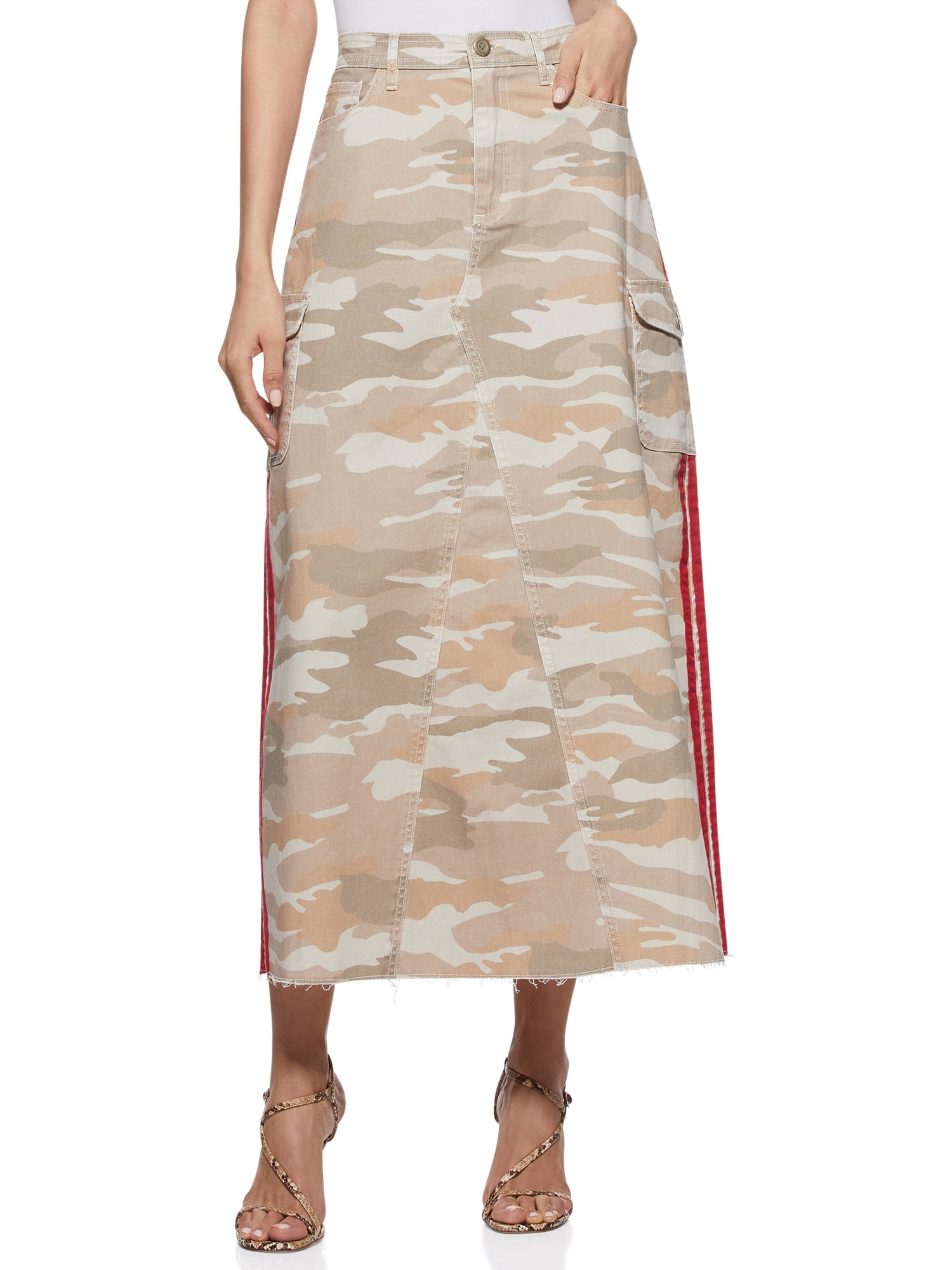 utility maxi skirt