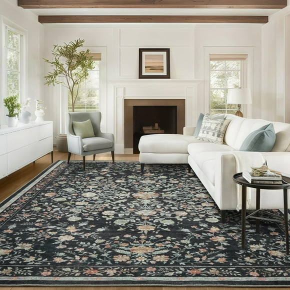 Alfombra de Área AMADA HOMEFURNISHING 274x366 cm Lavable Antideslizante