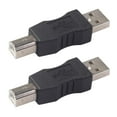 thumbnail image 2 of shamjina 6x2x USB Printer Port Type A Male USB Type B Male Connector Adapter Converter, 2 of 8