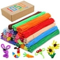 thumbnail image 3 of Lanney 1050 Pcs Pipe Cleaners Chenille Stems 30 Colors for Unisex Children Crafts Supplies, 3 of 8