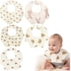thumbnail image 1 of Babero Unisex, Baberos para Bebe Niña 5 Piezas, Baberos de Muselina para Niños y Niñas, Babero de Muselina para Babas de Bebé, Algodón Puro, Cómodo y Absorbente, Regalos para Bebe, Adecuado, 1 of 7