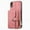 Pink, variant on for iPhone XR Wallet Case, Crossbody Phone Purse with Card Holder for Women, Zipper PU Leather Carrying Cover Gift with Shoulder Strap Kickstand Anti-drop for iPhone XR - Pink