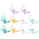 thumbnail image 2 of 10 pinzas para el pelo con forma de mariposa transparente, de acrílico, para mujer, 2 of 6