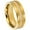 Black, variant on Jewelry Avalanche Mens Yellow Gold Plated Tungsten Eternity CZ Wedding Ring, Pipe Cut, 8mm Anniversary Band