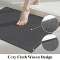 thumbnail image 2 of Enyhom Bathroom Rugs Sets of 3, Absorbent Bath Mat Non Slip Washable Bath Floor Rugs, Gray, 2 of 7