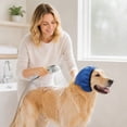 thumbnail image 4 of Waterproof Dog Ear Cover for Bathing Swimming Grooming Soft Padded Noise Reducing Pet Ear Protector Wrap with Adjustable Fit, 4 of 5