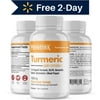 Turmeric Pain Complex by PENETREX® | Organic Turmeric + Boswellia Serrata, DLPA, Bromelain & Black Pepper - 1005.5mg - 30 Day Supply- 60ct.