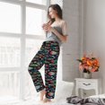 thumbnail image 5 of Salouo Hand Drawn Colorful Fishes Print Women's Pajama Pants Casual Loose Sweatpants PJs Flowy Pants Drawstring Palazzo for Women Wide Leg Pants Lounge Pajama -Large, 5 of 8
