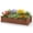Dark Brown, variant on Costway Raised Garden Bed Fir Wood Wooden Square Wood Planter Box for Flower Outdoor