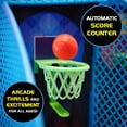 thumbnail image 6 of Ambassador Electronic Arcade Basketball Game with Automatic Scoreboard and Stadium Sound Effects, 6 of 9
