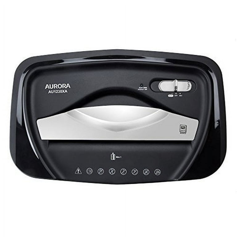 Aurora Home Office 12-Sheet Compact Crosscut Paper/Credit Aurora Home Office 12-Sheet Compact Crosscut Paper/Credit