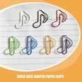 thumbnail image 2 of Shisuyan Office Supplies Paper Clips Assorted Color 50Pcs 1.18X0.98X0.04in, 2 of 8