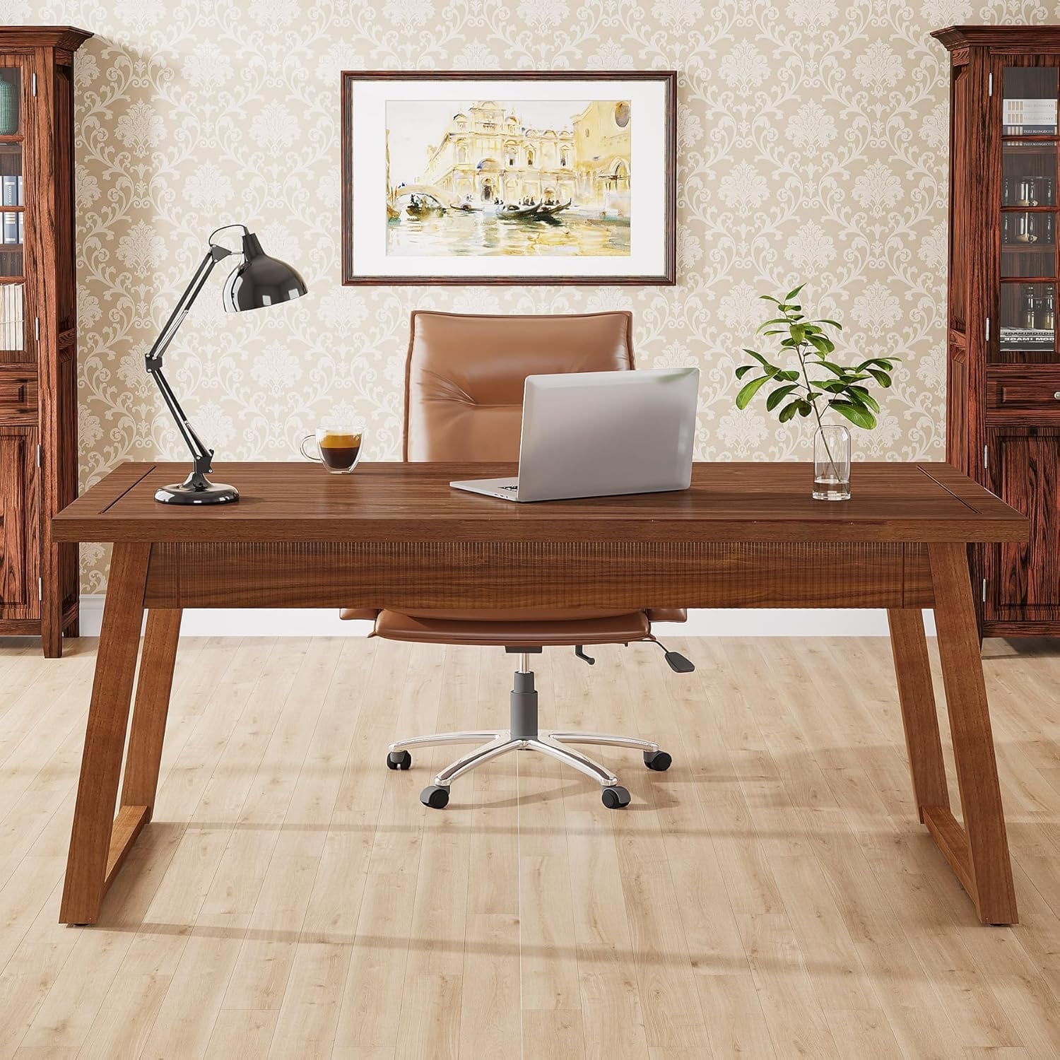 Modern Desk Office Furniture Novato - by cubicles.com, image size:1500x1500