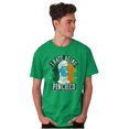 thumbnail image 3 of Smurfs Hate Being Pinched St Paddy Men's Graphic T Shirt Tees Brisco Brands L, 3 of 6