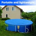 thumbnail image 3 of 10-foot Diameter Round Easy Set Pool Cover for Frame Pools Inflatable Swimming Fast Set Pool, 3 of 6