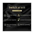 thumbnail image 3 of HIFI Lossless 4 IN 1 Out 2 IN 1 OUT Hifi Stereo RCA Audio Source Input Signal Switcher Switch Splitter Selector Box(B), 3 of 7