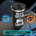 thumbnail image 4 of 30 oz Gamer Tumbler with Straw, 30oz Gaming Flip Straw Tumbler Insulated Coffee Travel Mugs Cup Water Bottle Gamer Gifts for Men Dad Boy Boyfriend, 4 of 6