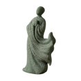 thumbnail image 4 of Estatua de monje de estilo chino, micropaisaje, regalo, centro de mesa coleccionable, arte artesanal, adorno de bonsái, decoración de mesa. Estilo A, 4 of 8