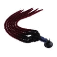 thumbnail image 4 of Trenzas Hechas a Mano para Casco / Cola de Caballo Casco de Motocicleta Peluca Cabello Rojo Vino Sunnimix Trenzas hechas a mano, 4 of 8