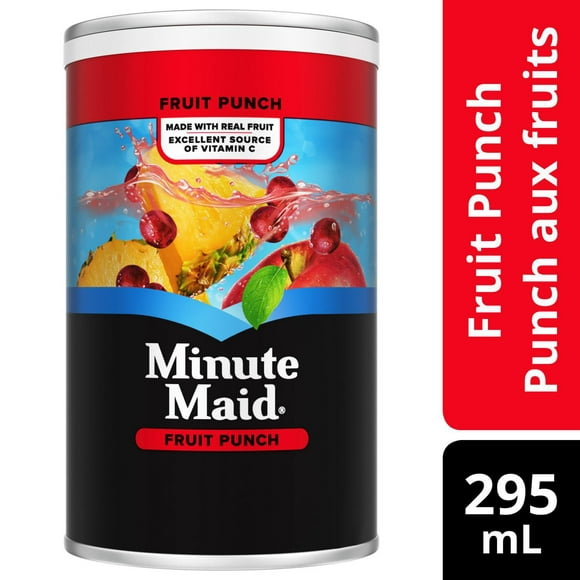 Punch aux fruits Minute Maid, boîte surgelée de 295 ml 295 x mL
