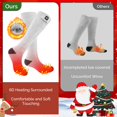 thumbnail image 2 of Calcetines térmicos SAVIOR HEAT SAVIOR HEAT para hombre y mujer para esquí, 2 of 8