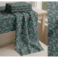 thumbnail image 6 of Soimoi Cotton Voile Fabric Leaves & Peony Floral Print Fabric by Yard 56 Inch Wide, 6 of 7