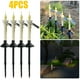 thumbnail image 1 of Lámpara solar de enchufe de tierra con velas - Paquetes de 4 luces solares LED para jardines, céspedes y caminos, 1 of 9