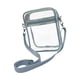 thumbnail image 5 of Bolso de hombro transparente Bolso de hombro transparente Bolso de hombro con bolsillo adicional Gris Grande, 5 of 9