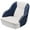 White blue stitching, variant on Kselythan Pontoon Boat Seat,Captain Bucket Seat,Boat Captains Chair,Fishing Seats For Boats,1PCS
