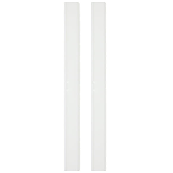 2pcs Replacement Squeegee Rubber Strip Squeegee Refill Strip Glass Squeegee Part