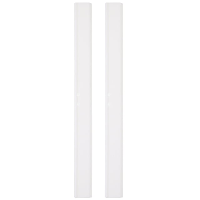 Shisuyan Squeegee Strips Squeegee Rubber Strip White 2Pcs 9.8X0.9In