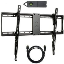 VideoSecu Heavy Duty Tilt Wall Mount for Most 32" to 85" TV LCD LED UHD 3D HDTV Flat Panel Screen Display Bracket with VESA 700x400mm with HDMI Cable BXM