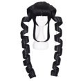 thumbnail image 2 of Peluca de Cosplay KAPVXRKI Trigger Happy Havoc Yasuhiro Taeko Celestia Ludenberg Dangan Ronpa Resistente al Calor de Fibra Sintética para Fiesta de Disfraces y Juego de Roles + Gorra para Peluca, 2 of 6
